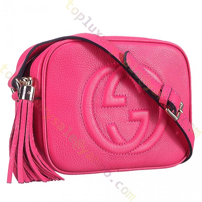 gucci soho disco bag fuchsia